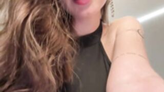 stefannichka spits on her gorgeous tits