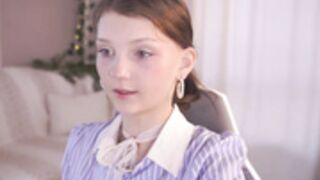 CindyGarrison 2025-08-30 White Lingerie & Choker