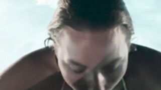 Busty AshtynSommer pool Bj part 1