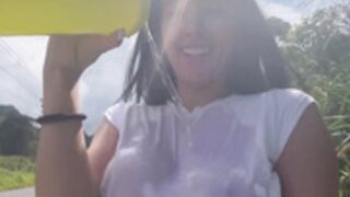 Kathrin3 Solo Pussy Fingering In Wild Nature