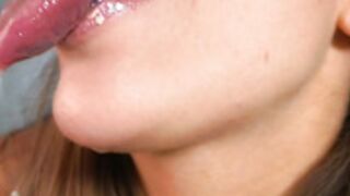 Mila_show Zoe Asmr tongue tease