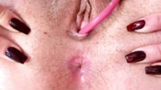 Paloma__LS Flash Asshole & PussyPlay