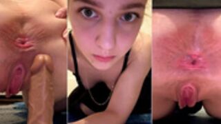 1Cherry DildoFuck & Asshole Spread