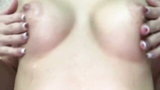 lolafox spits on her delicious tits