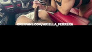 Chloe Aoky Sucking And Riding BBC In Car