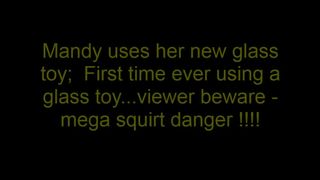 mandymetal glass toy webcam recording
