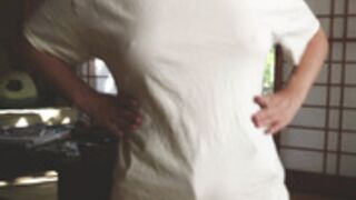 Elise Tran ASMR teasing and showing off nipples