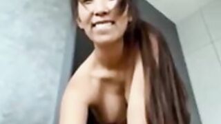 SEXY Busty Slim Asian ☆ HOT Wild Creamy Cum Fuck