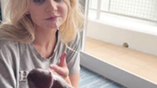 Jenna Fireworks big dick blowjob