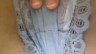 YourEva posed in front of the mirror