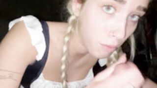 Livinia Roberts Cute Schoolgirl Sucking Dick