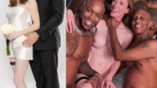 Gemma Sins | PrincessFidget Wedding Day BBC Gangbang