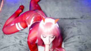 Lana Luv - ZeroTwo Sucks Cock