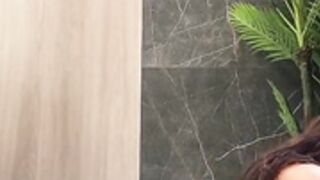 Seltin_Sweety soaping up her juicy big tits.