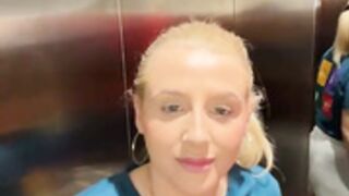 Strongqueen get fucked in elevator