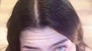 Blackyblack Face Covered In Cum After Deep Blowjob