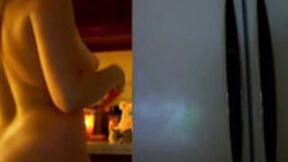 Sisypheanlove Hot girl love with the refrigerator