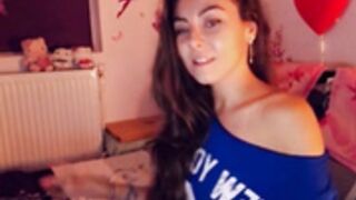 ayanatsume blue sports top