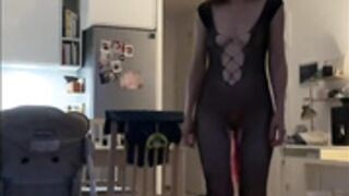 Mon princess - bodystocking tail plug