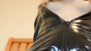 Eatmypie69 - PVC Catsuit POV Riding