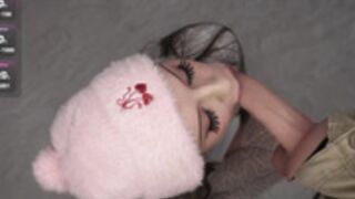 Heatherbby blowjob x footjob