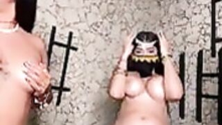 Kevin, Megumi, Rouse & Camilla 4some show Dec 14 pt 1