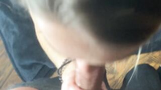 Dani Day Sucks BF Dry & Swallows