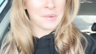 Kay Hansen Backseat Dildo Fucking