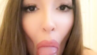 Coral Larsen Fansly BJ with Facial