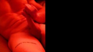 Uncut model stroking on cam