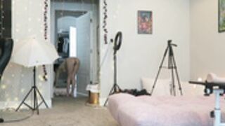 MoxxiBunni - Voyeur Shower Clean Cum UNCENSORED