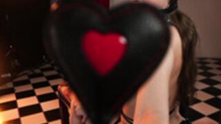 _meganmeow_ spanking and riding bench tease