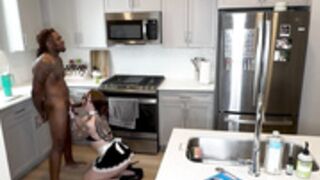 Thelatbarbie Hot Maid Fucked At Kitchen