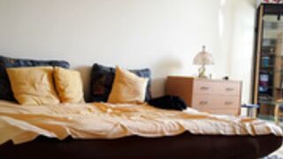 German guy fucks brunette escort on hidden cam