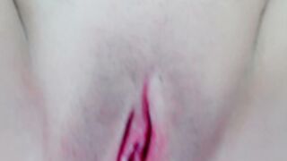 Millie Brown shows her pink virgin holes