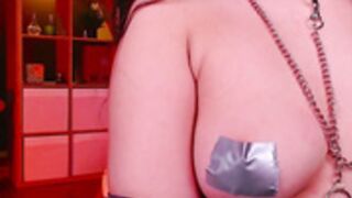 tape gagged camsession 5
