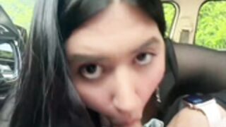 VAL_PRINCESS blowjob in the car