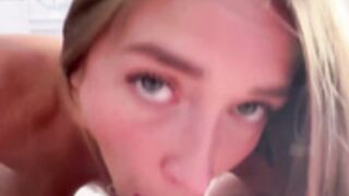 SkylarMaeXo - Starbucks Barista Milks 🍼 Cum for Shake 🧋