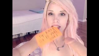 mycherrycrush licking