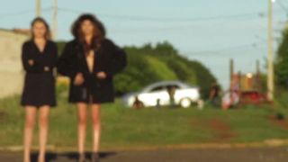 Andreza_ and her friend public masturbating