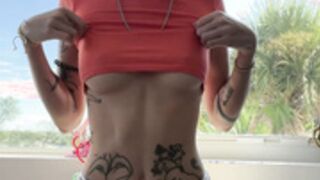 Babyfooji Cute Blonde Teasing Video