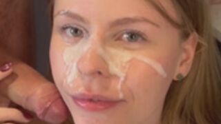 Samantha gets nice facial by Matt