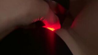 corinna kopf using vibrator on her pussy