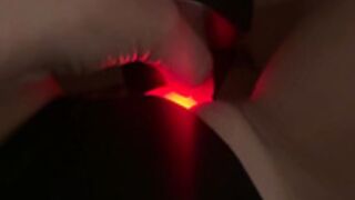 corinna kopf using vibrator on her pussy