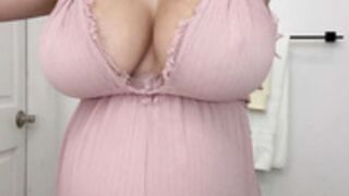 angie varona post pregnat tits