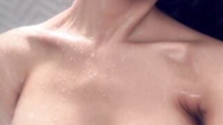 nina agdal OF shower 2