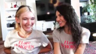 Liz Jordan & Madi Ruve Trying Out The Thickest Cock