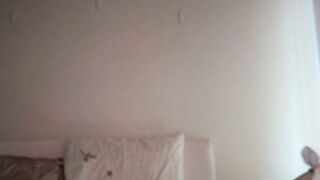 Sieena cuts off her transparent shirt and shows nipples