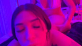 Kori Rain Sucking Dick Having A Massage