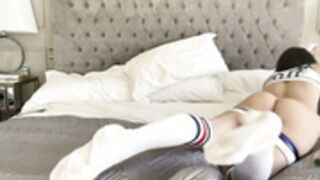 Emily Black Cute Bunny Girl Dildo Fuck Ticket